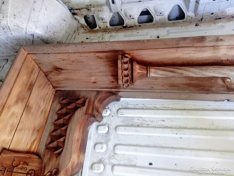 Carved wooden door!