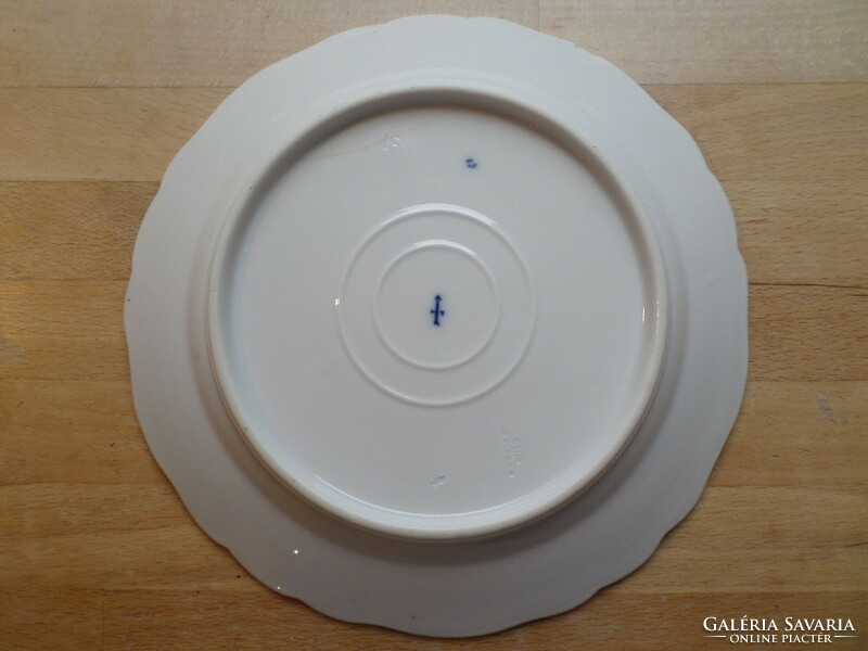 Antique cölln meissen onion pattern porcelain plate flat plate 23 cm