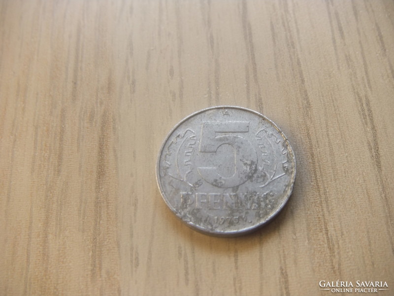 5   Pfennig   1975   (  A  )  Németország