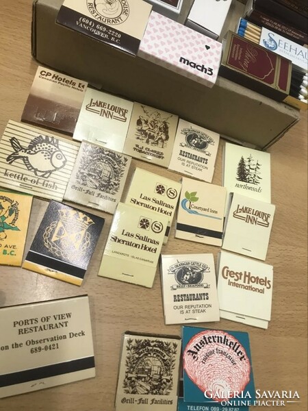 A collection of matches from all over the world - a collector's treat