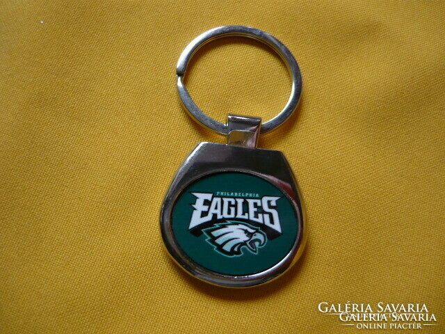 Philadelphia eagles metal key chain