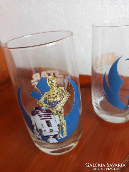 Star wars glass glass pair - water glass pair
