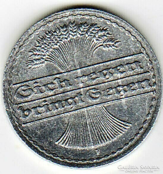 Circulation coin of the Weimar Republic of Germany 1920