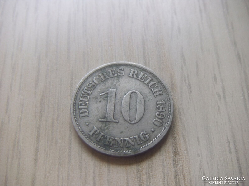 10   Pfennig   1890   (  A  )  Németország