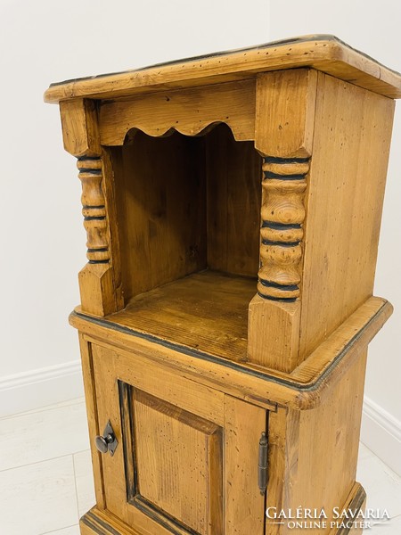 Very old small bedside table over 100 years old