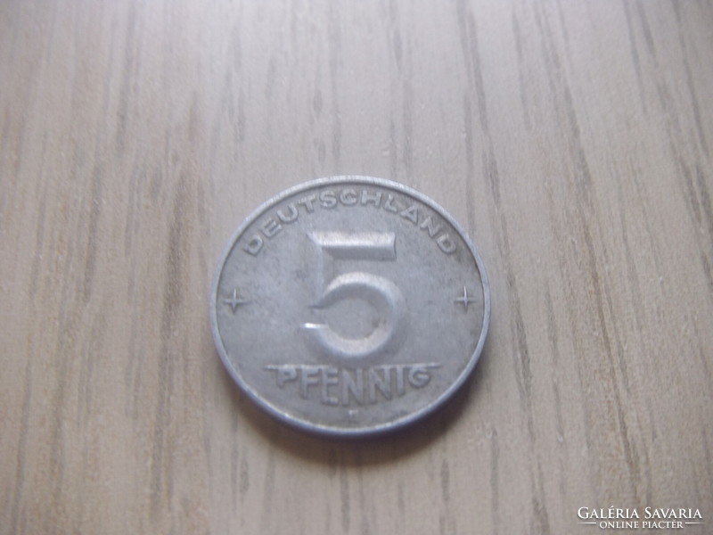 5 Pfennig 1953 ( e ) Germany
