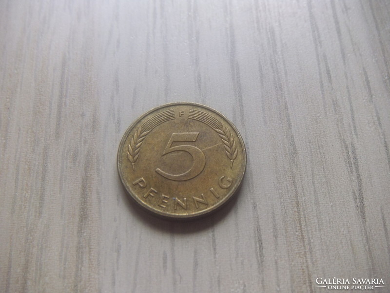 5   Pfennig   1986   (  F  )  Németország