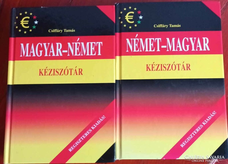 Hungarian-German and German-Hungarian dictionary in one