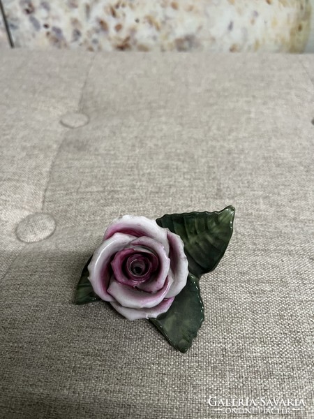 Herend porcelain rose a71