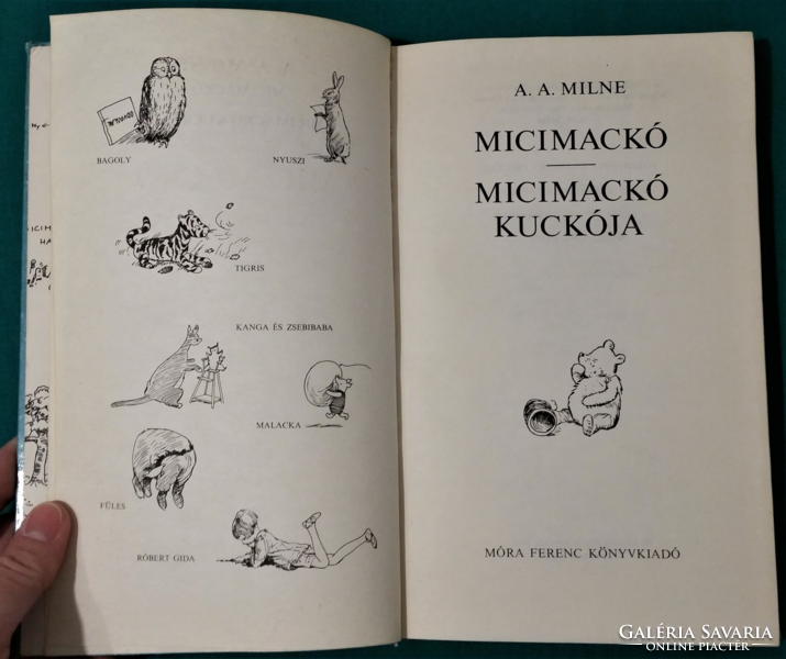 A. A. Milne: Micimackó/Micimackó kuckója > Gyermek- és ifjúsági irodalom > Mesekönyv