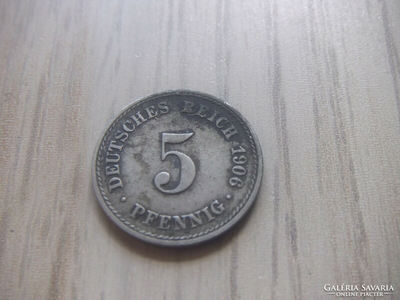 5   Pfennig   1906   (  A  )  Németország