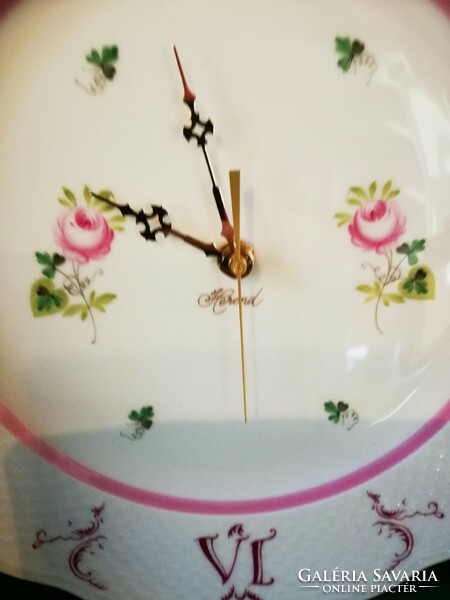 Herend wall clock