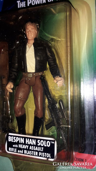 Original kenner star wars han solo in bespin planetary clothing figure with unopened box for collectors