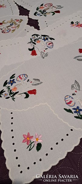 Bunny Easter tablecloth 5 (l4477)