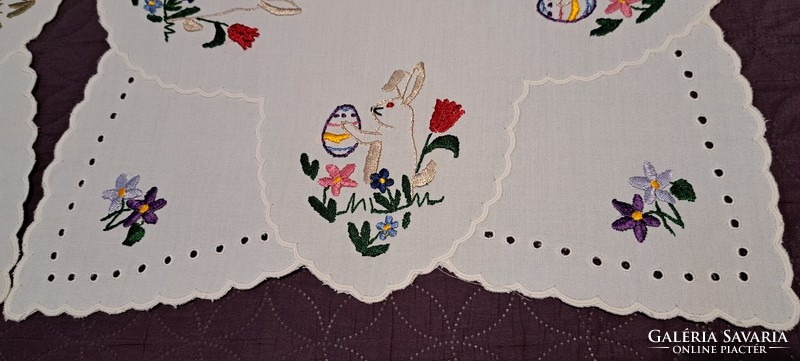 Bunny Easter tablecloth 9 (l4481)