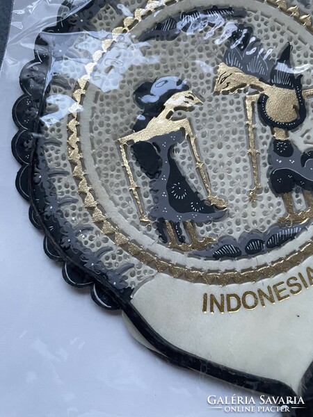Indonéz souvenir legyező