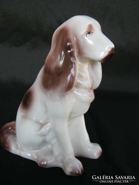Raven house porcelain dog