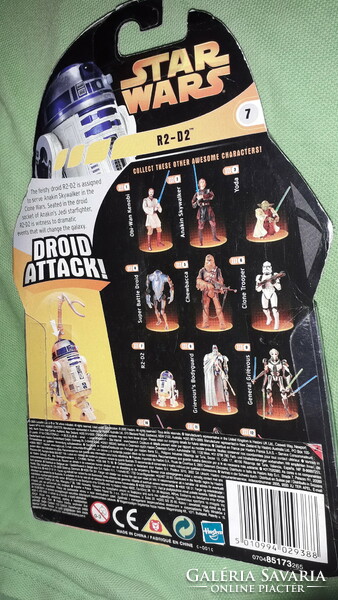 VINTAGE STAR WARS R2-D2 ARTU DETU HARCI DROID ROBOT-HASBRO játék figura BONTATLAN dobozával GYŰJTŐI