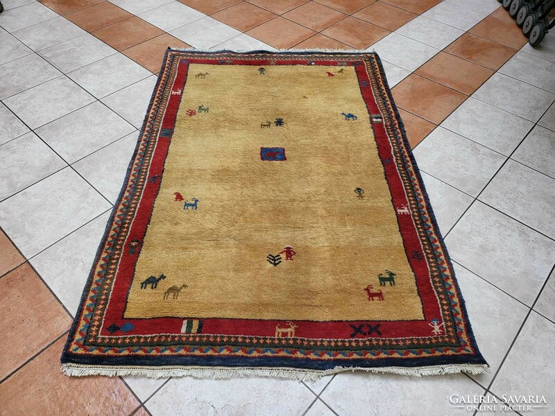 Gabbeh 120x185 cm hand-knotted wool rug bfz550