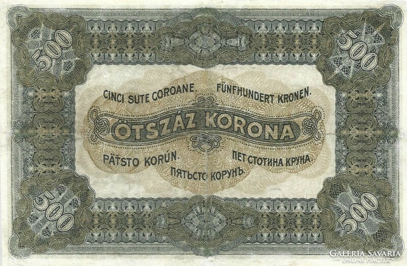 500 korona 1920 restaurált 5.