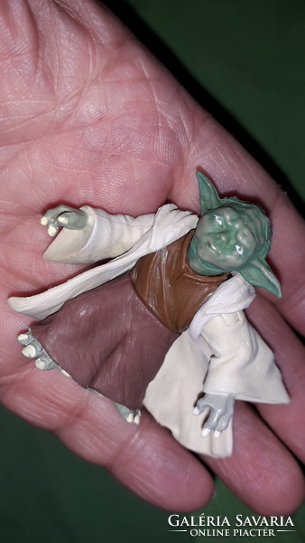 Vintage star wars master yoda in attack mini diorama -takara tomy toy figure rare collectors