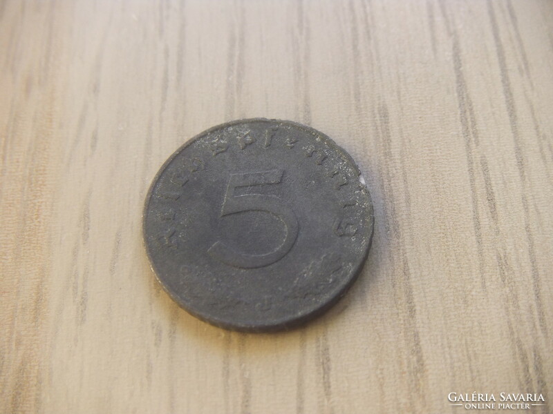 5 Pfennig 1940 ( j ) Germany