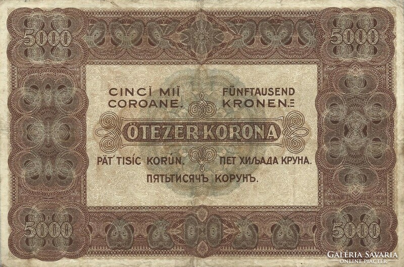 5000 Korona 1920 original condition 2. Very nice