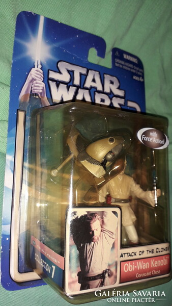 VINTAGE STAR WARS OBI WAN KENOBI és egy Droid HASBRO figura játék szett BONTATLAN dobozával GYŰJTŐI