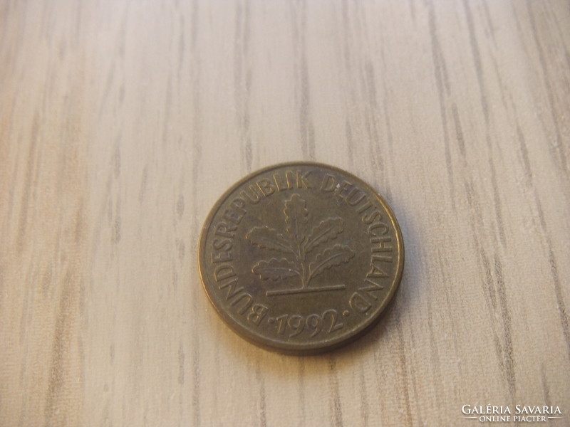 5 Pfennig 1992 ( d ) Germany