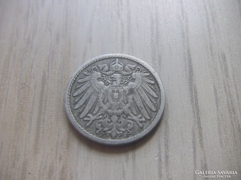 5   Pfennig   1904   (  F  )  Németország