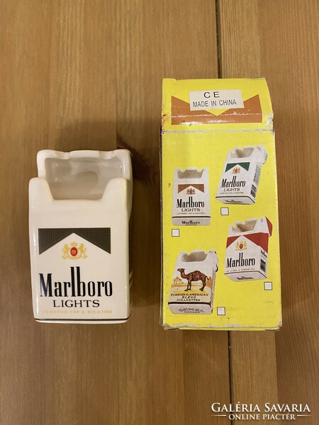 Marlboro hamutartó, hamutál, kerámia