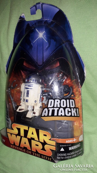 VINTAGE STAR WARS R2-D2 ARTU DETU HARCI DROID ROBOT-HASBRO játék figura BONTATLAN dobozával GYŰJTŐI