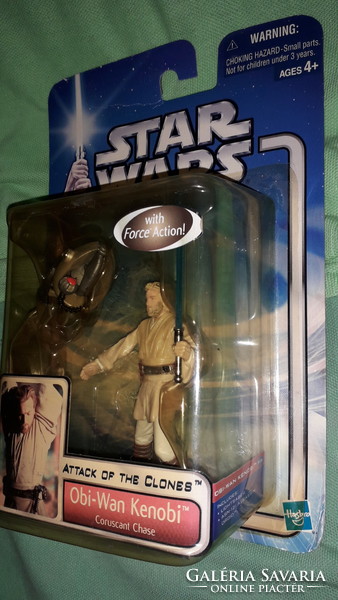 VINTAGE STAR WARS OBI WAN KENOBI és egy Droid HASBRO figura játék szett BONTATLAN dobozával GYŰJTŐI