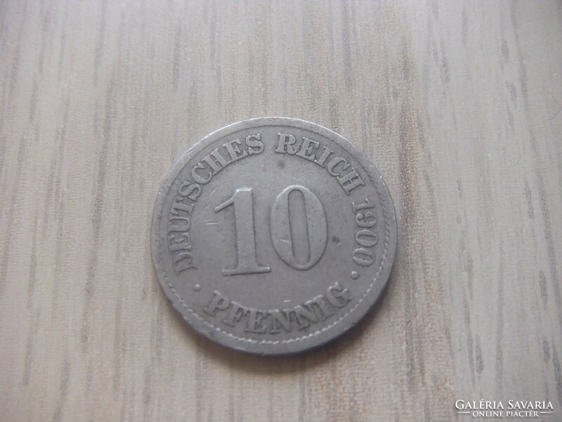 10   Pfennig   1900   (  A  )  Németország