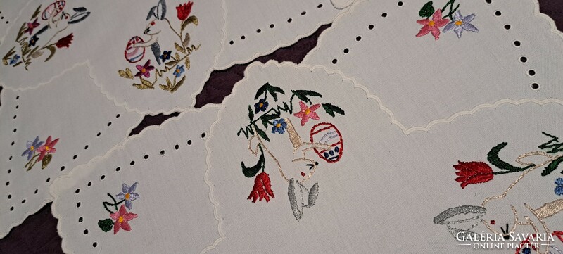 Bunny Easter tablecloth 7 (l4479)