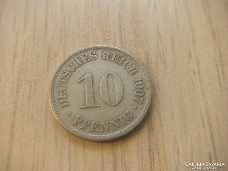 10   Pfennig   1907   (  A  )  Németország