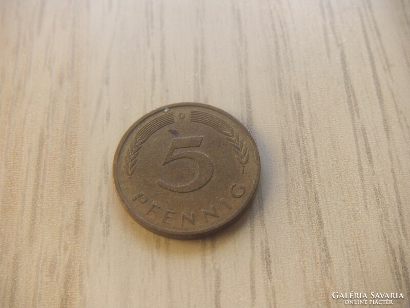 5   Pfennig   1988   (  D  )  Németország