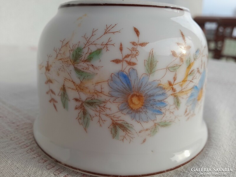 ANTIK PORCELÁN "EMLÉK" KOMA BÖGRE / KOMA CSÉSZE, 1800-as évek vége