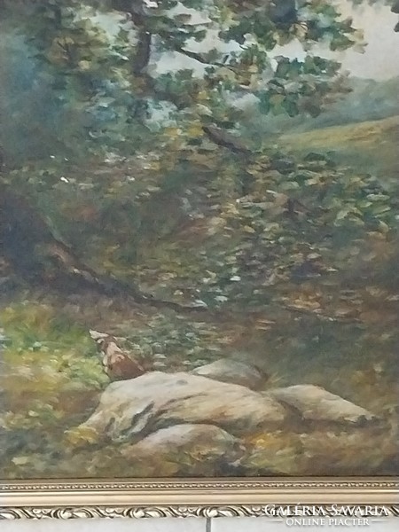 Neogrády antal: in the forest-96cm×77cm!