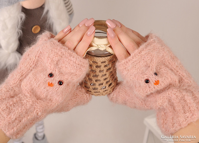 Owl gloves