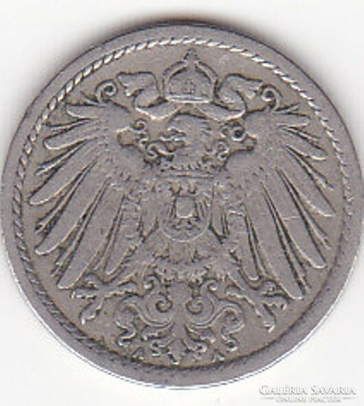 Német Birodalom 5 pfennig 1903 G