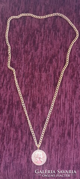 Metal retro bijou necklace for sale