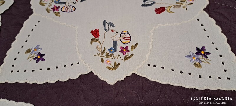 Bunny Easter tablecloth 9 (l4481)