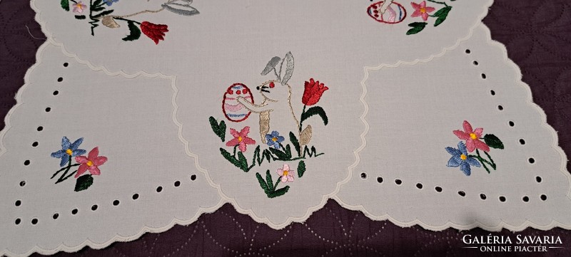Bunny Easter tablecloth 6 (l4478)