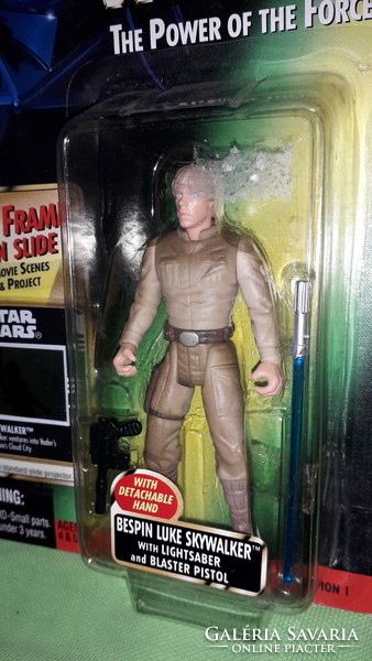 Original kenner star wars luke skywalker in bespin clothing toy figure with unopened box for collectors