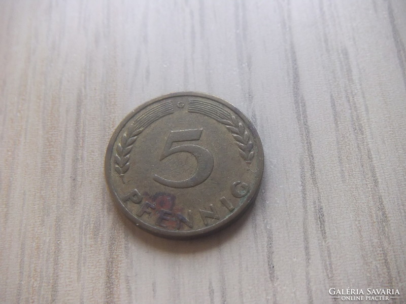 5   Pfennig   1950   (  G  )  Németország