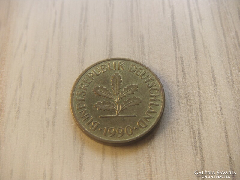 5   Pfennig   1990   (  G  )  Németország