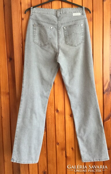 Mac melanie glamor trop 40/32 gray stretch denim pants in new condition for sale!