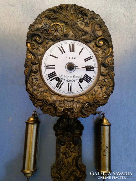 Antique wall clock / a.Lucas