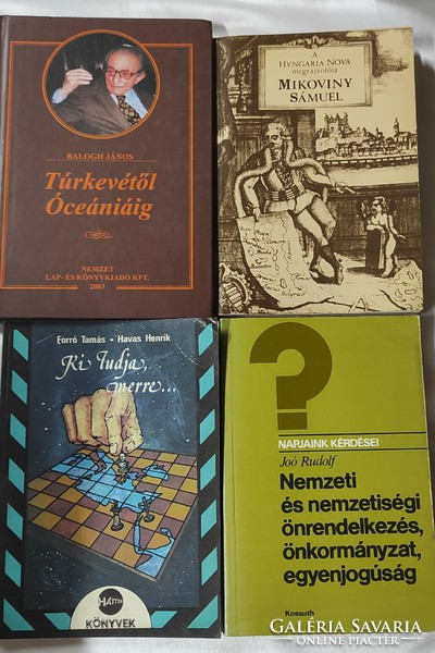 21 db Magyarsággal kapcsolatos könyvek II. Közte ritka kiadványok is.
